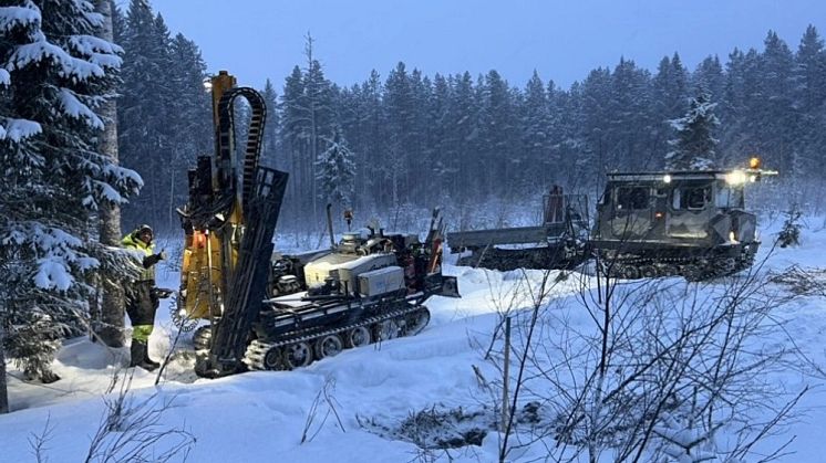 Bjerking utför fältgeo- och miljötekniska undersökningar för Norrbotniabanan
