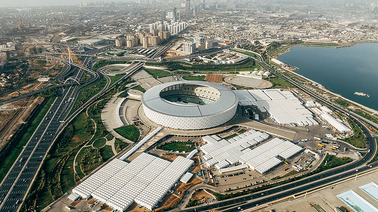 Klimatkonferensen COP29 kommer att äga rum på Baku Stadium i Azerbajdzjan. Foto: COP29