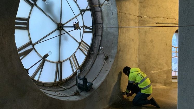 Bjerking utför vibrations- och bullermätningar i T-banans delprojekt Söder samt Sickla station