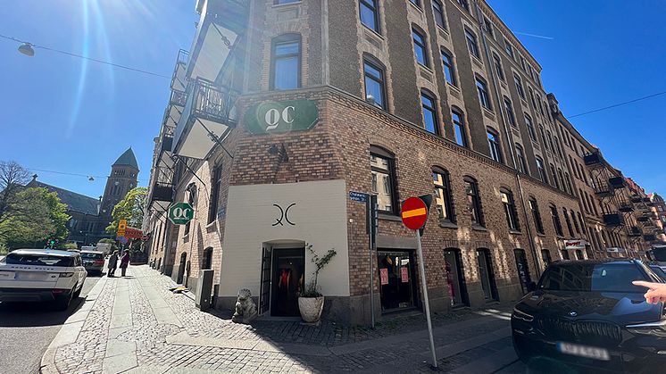 Lokalen på Engelbrektsgatan i centrala Göteborg