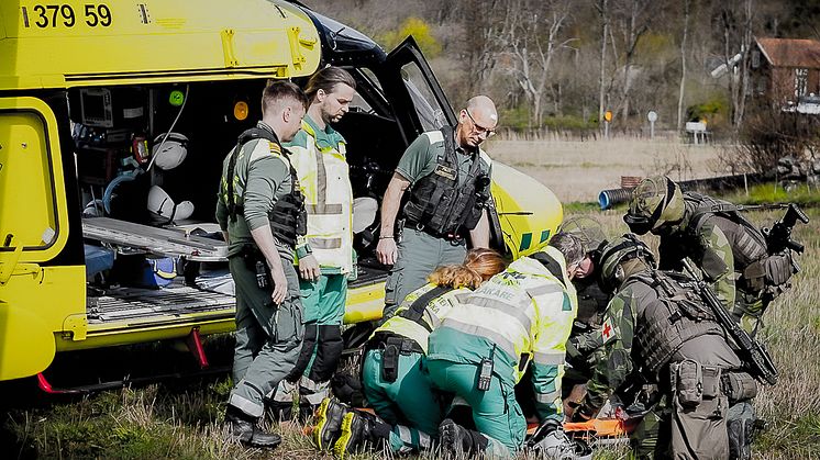 Pressinbjudan: Försvarsmaktens Sjukvårdsövning 25