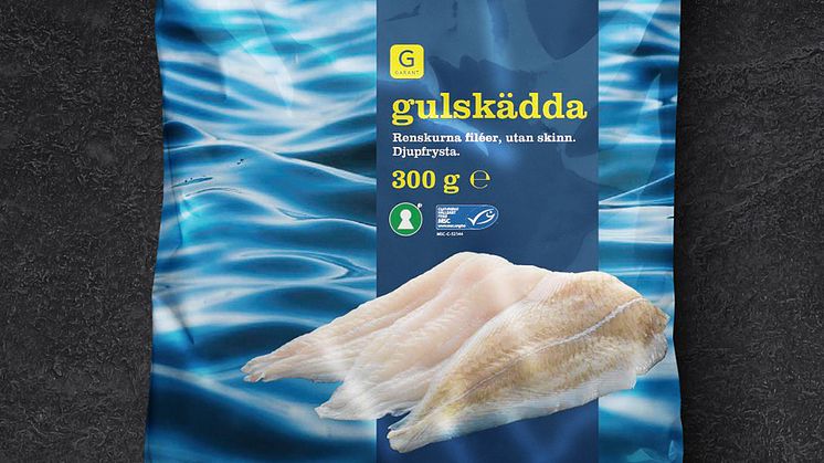 MSC-märkt Gulskädda hittar du i de flesta butiker