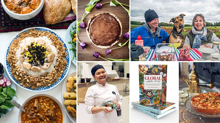 Ett urval av bilder från ”Global Matkultur i Sverige” 