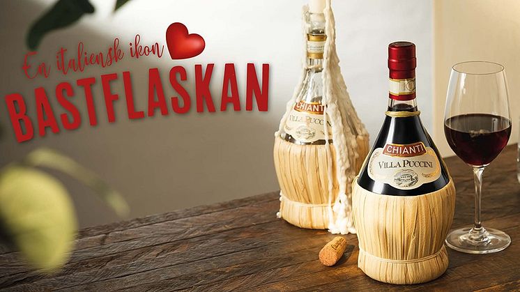 Fira kärleken - Ta din chans till romans på Alla Hjärtans Dag med Villa Puccini-bastflaskan!