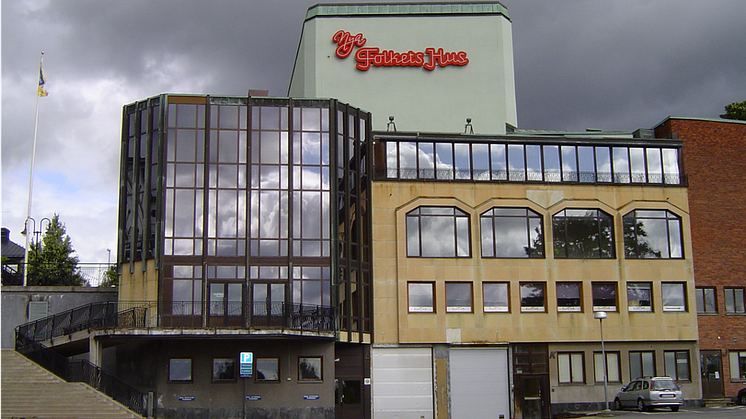 Folkets hus i Karlskoga är en av de byggnader som ska renoveras.