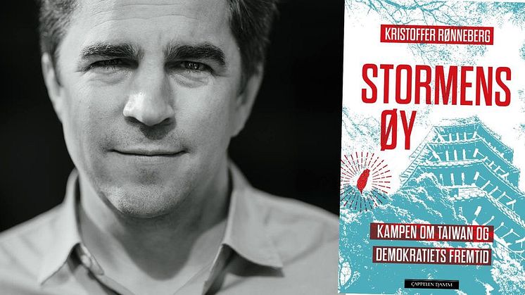 Kristoffer Rønnebergs sakprosabok "Stormens øy Kampen om Taiwan og demokratiets fremtid" er en svært aktuell og tankevekkende bok som tar for seg Taiwans komplekse situasjon i dagens geopolitiske klima. Foto: Martin Slottemo Lyngstad