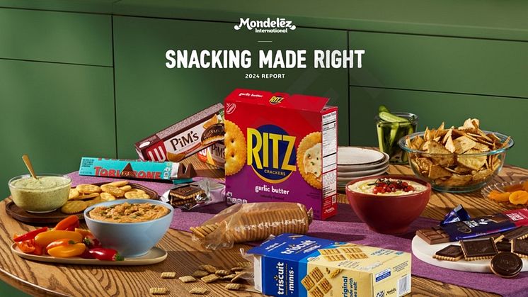 Mondelēz International macht weitere Fortschritte bei der Umsetzung der „Snacking Made Right“-Prioritäten