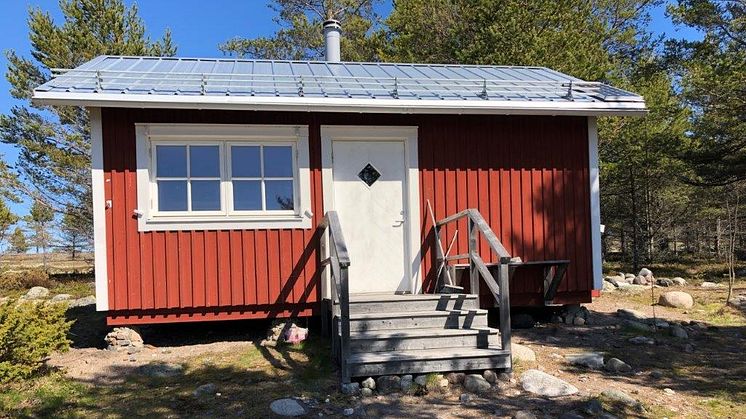 Skärgårdsstugan på Mellerstön i Piteå skärgård.