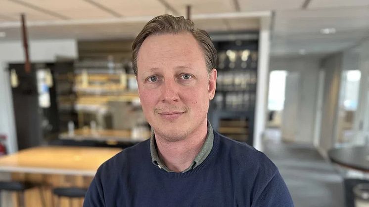Gustav Thuman, kommunikationschef på Riddermark Bil.