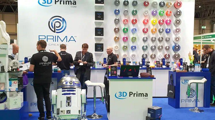 3Dprima på mässa