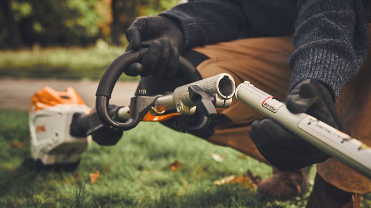 Batteridrivna STIHL KMA 200 R lanseras som den mest kraftfulla kombimotorn i STIHL batteri- och bensinsortiment.