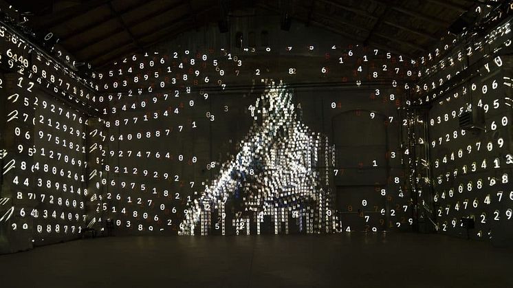 Blick in die Ausstellung Volt[age] im Kunstkraftwerk Leipzig - Foto: Luca Migliore | © Kunstkraftwerk Leipzig