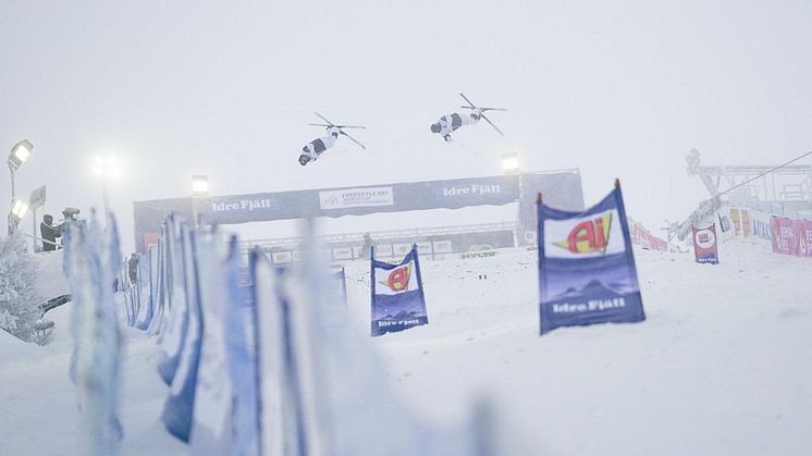 Det blir både singelpuckel och parallellpuckel när världscupen går på Idre Fjäll 6-7 december