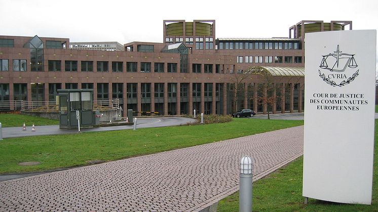 European Court of Justice:  Jurisdiction ruling