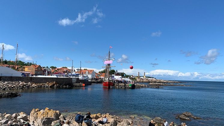 Allinge havn Bornholm Denmark 
