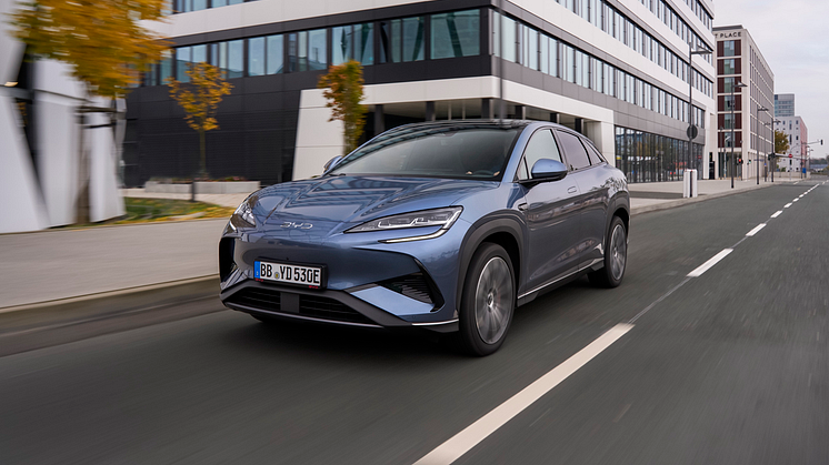 BYD introducerar den nya sportiga SEALION 7 i Europa