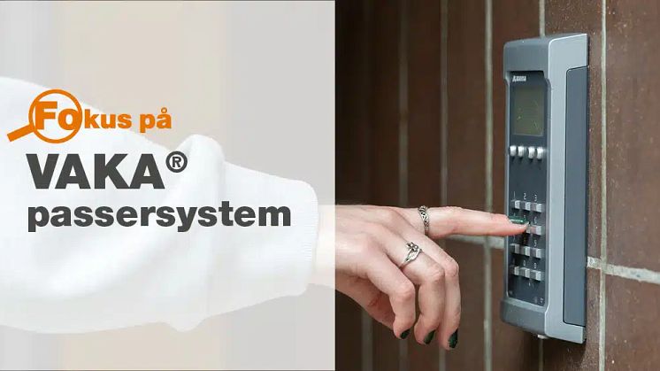  Skalbarheten går som en röd tråd igenom hela VAKA®-systemet. Det är enkelt att komplettera VAKA® med funktioner som digitala boknings- och informationstavlor och porttelefoni.
