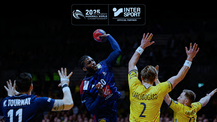 INTERSPORT blir officiell partner till Herr-VM i Handboll 2025