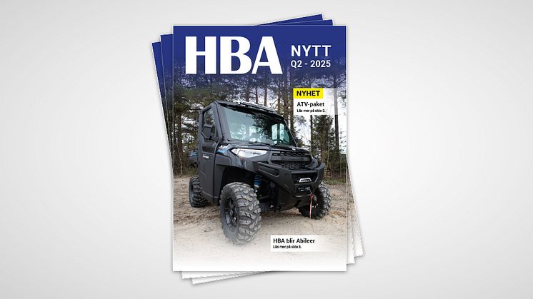 Belysningsfolder speciellt anpassad för ATV