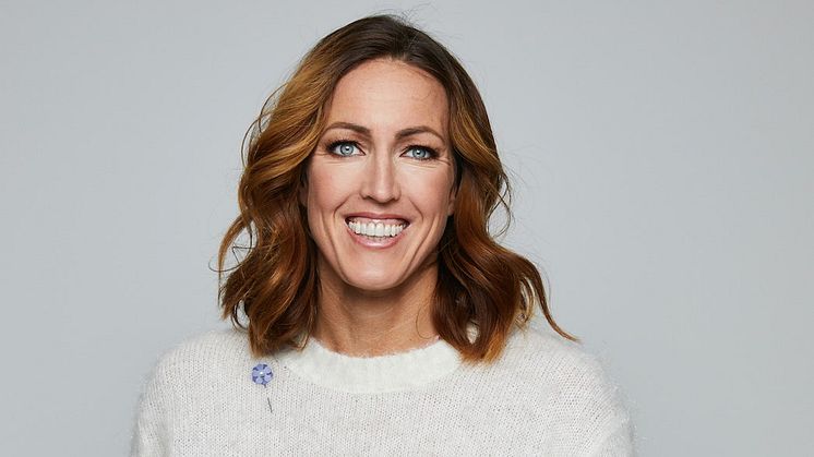 Therese Alshammar är Majblommans nya ambassadör. Foto Magnus Ragnvid