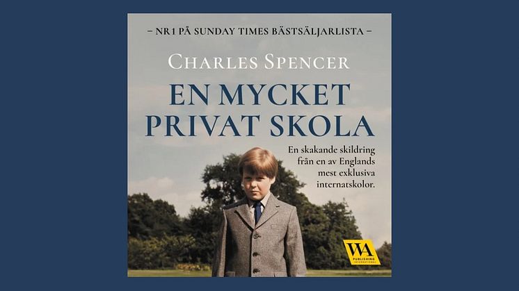 Charles Spencer, författare till "En mycket privat skola" som utkommer 5 november 2024