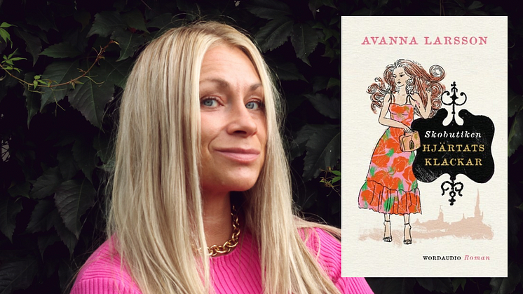 Avanna Larsson, författare till Skobutiken Hjärtats klackar