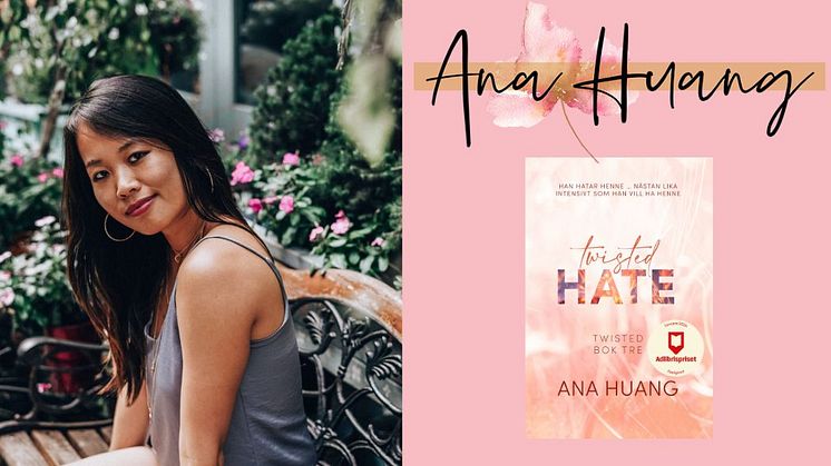 Ana Huang, författare till flera omåttlig populära serier inom "spicy romance".