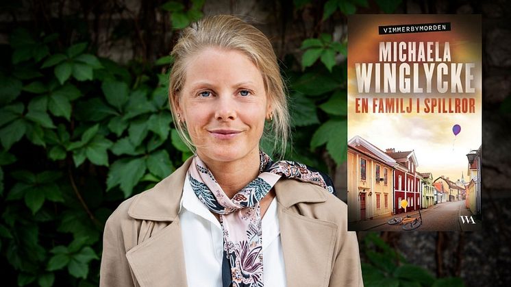 Michaela Winglycke, författare till serien Vimmerbymorden. Foto: Ola Axman