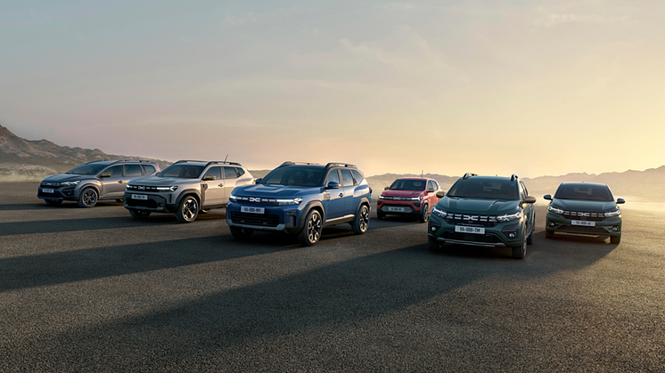 Dacia stärker sin position i Europa med rekordförsäljning 2024