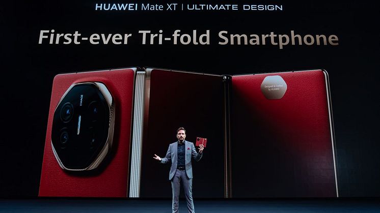 Huawei avaa uuden luvun innovaatiossa globaalilla julkaisulla tuoden markkinoille kolminkerroin taittuvan älypuhelimen, open ear -audiojärjestelmän ja seuraavan sukupolven tabletit. 