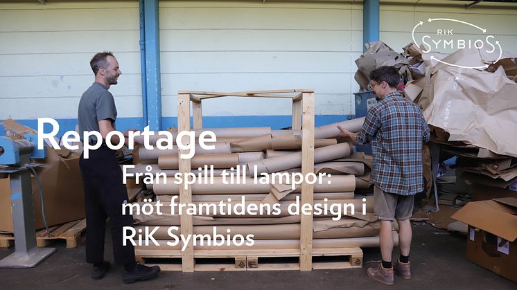 Från spill till lampor: möt framtidens design i RiK Symbios