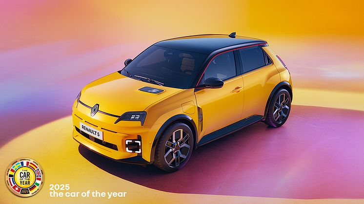 Renault 5 kåret som Car Of The Year 2025