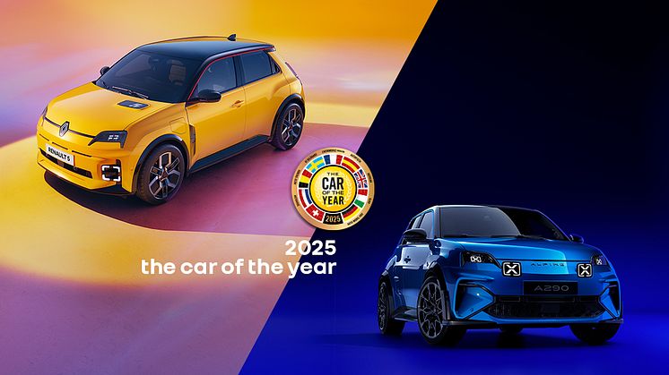 Renault 5 vinner av Årets bil i Europa 2025!!!