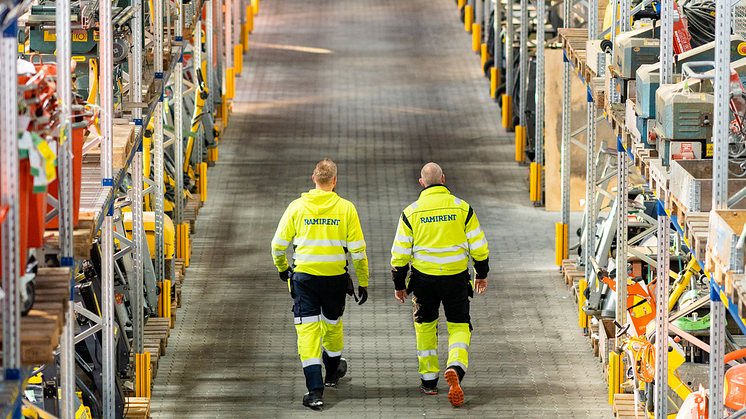 Ramirent er en ledende aktør innen utleie av maskiner og utstyr