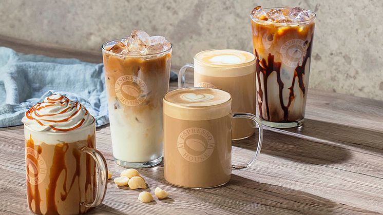 Purer FrühlingsgeNUSS: Macadamia Latte bei Espresso House