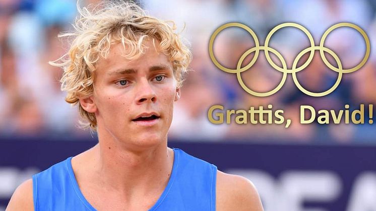 Kom till Döbelns park kl. 15.30 nu på lördag för firande av OS-guldmedaljören David Åhman.