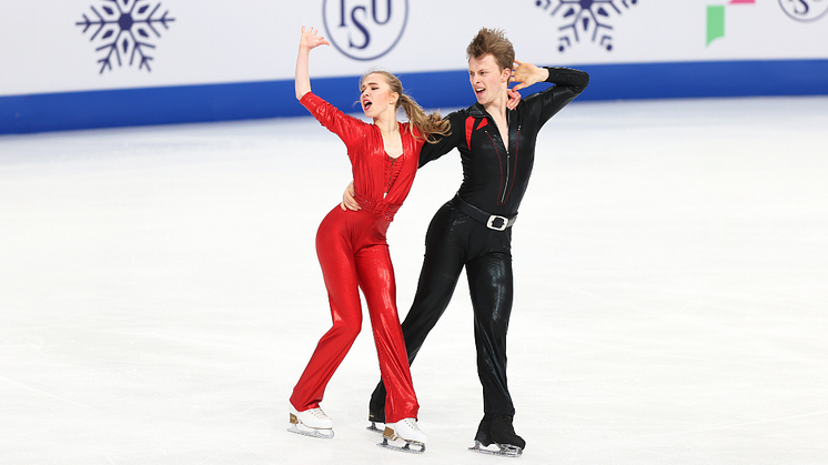 Stark insats av Milla Ruud Reitan och Nikolaj Majorov under VM i Boston