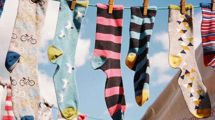 Kungsbacka kommun rockar sockorna. 
