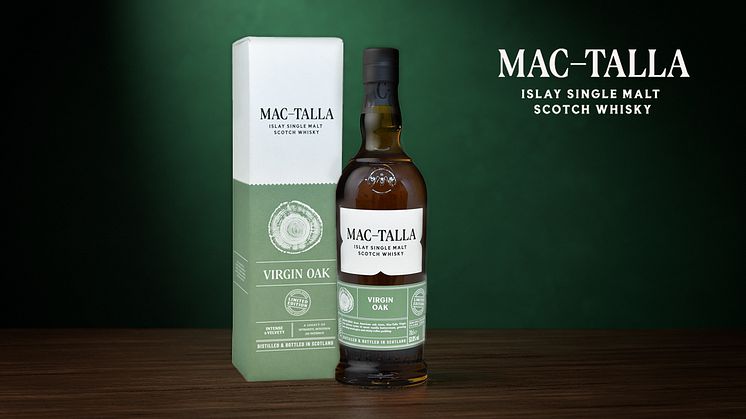 Morrison Scotch Whisky Distillers presenterar Mac-Talla Virgin Oak.