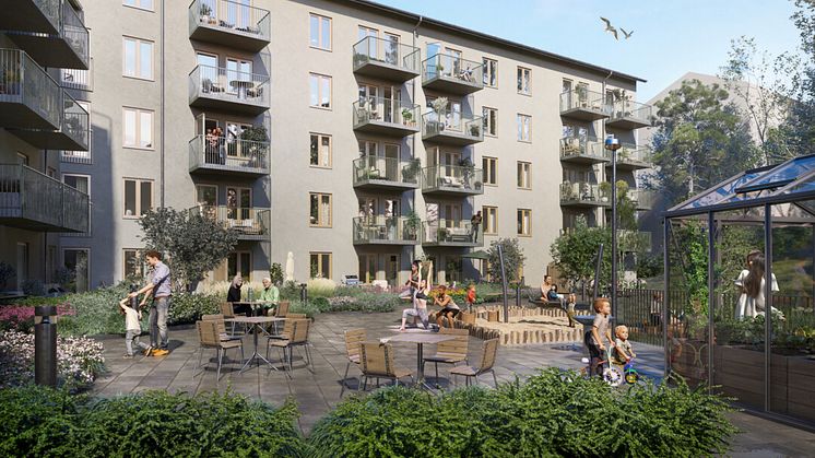 Brf Björkstigen i Björkhagen