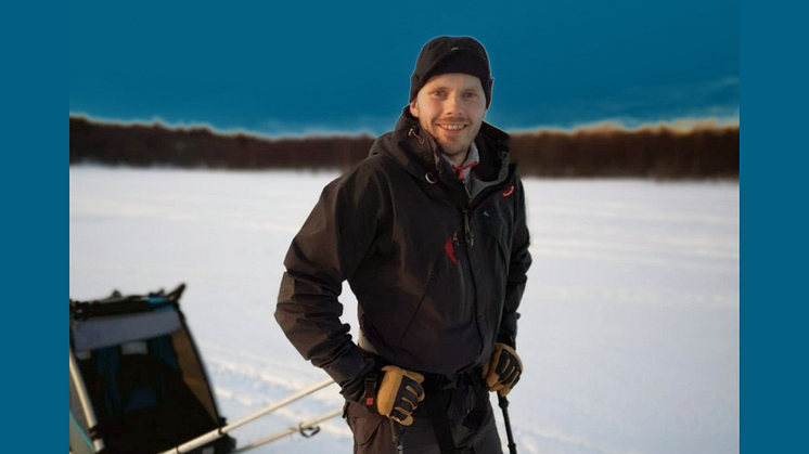 Gustav Karlefors - ny på Icebound AB, Umeå.
