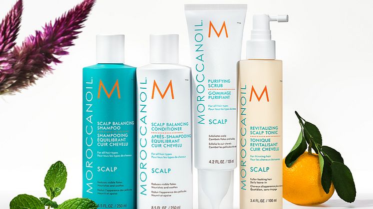 Tidlösa ingredienser möter modern innovation: Moroccanoil lanserar Scalp Collection