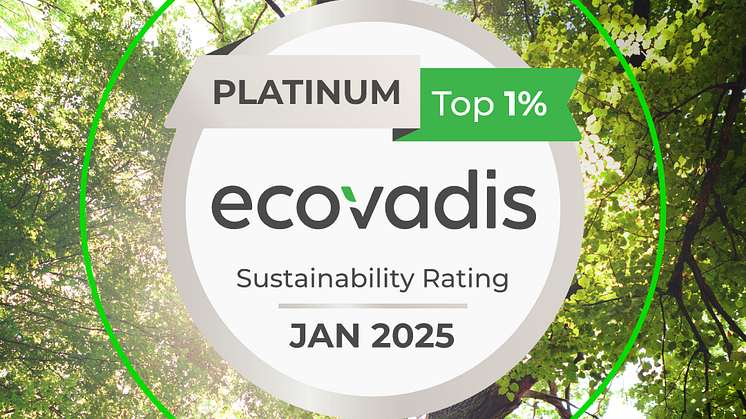 Planon belönas med EcoVadis Platinum – Ledande inom miljöarbete och etiska affärsmetoder