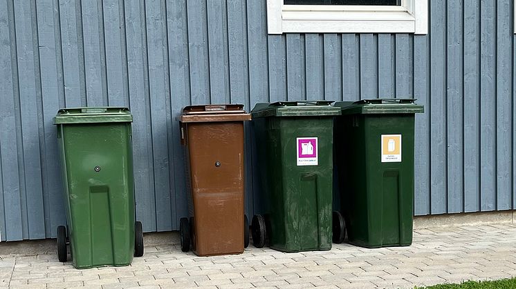 Positiva resultat från pilottesterna av Hemsortering