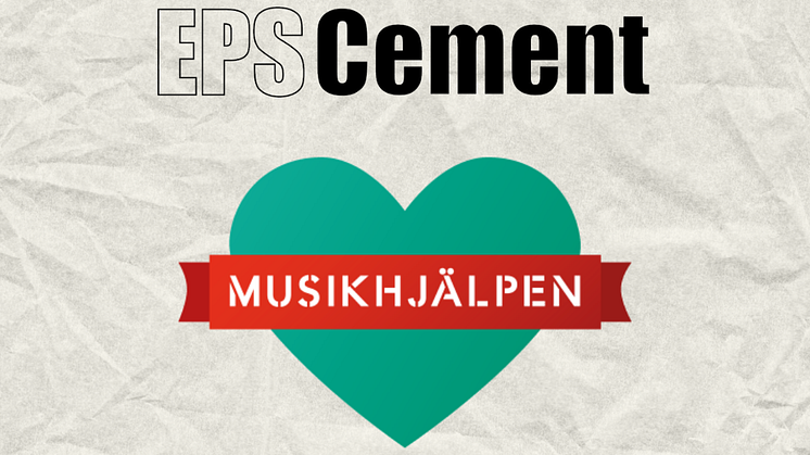 EPSCement stöttar Musikhjälpen 2024