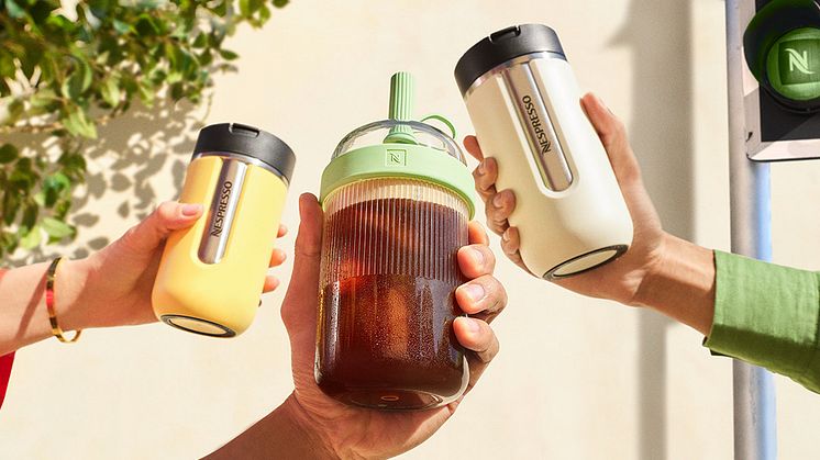 90-tals retro när Nespresso släpper årets sommarkollektion