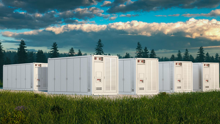 Batterilagringsanlæg på Masnedø 
