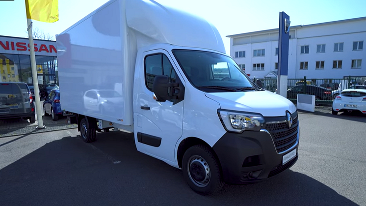 Renault Master 2021: Vielseitiger Transporter mit Hebebühne für den gewerblichen Einsatz