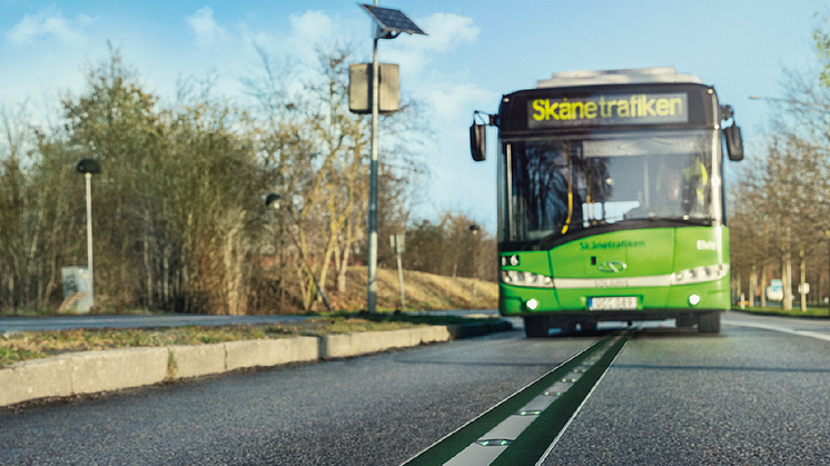 Skånsk innovation elektrifierar väg i Frankrike och i Belgien 