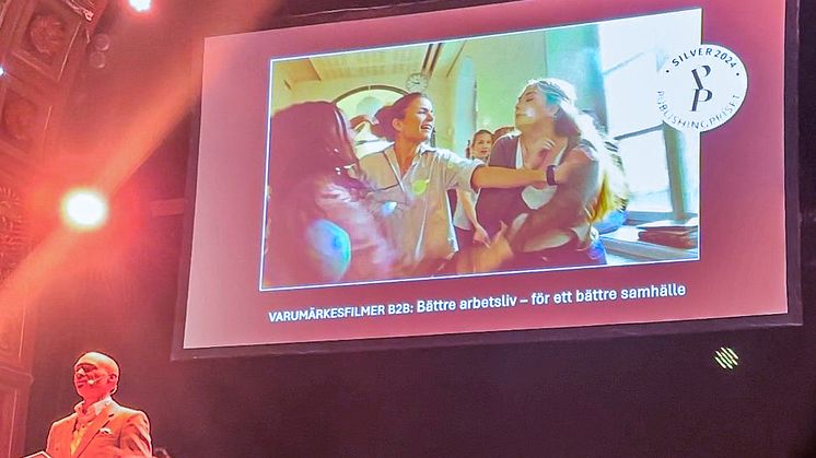 Avonova tog silver när Publishingpriset delades ut